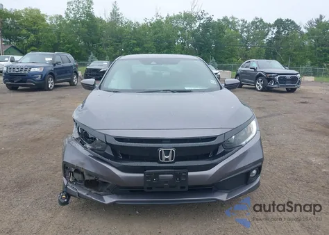 2020 Honda Civic Sport from USA, damaged, VIN 19XFC2F88LE213607